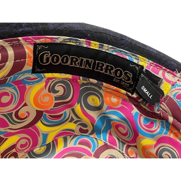 Men’s S Purple Fedora Victor Reyes Sous Les Volcan Hold On Tightly Goorin Bros. - Picture 6 of 7